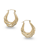 Precious Metal (No Stones) Earring