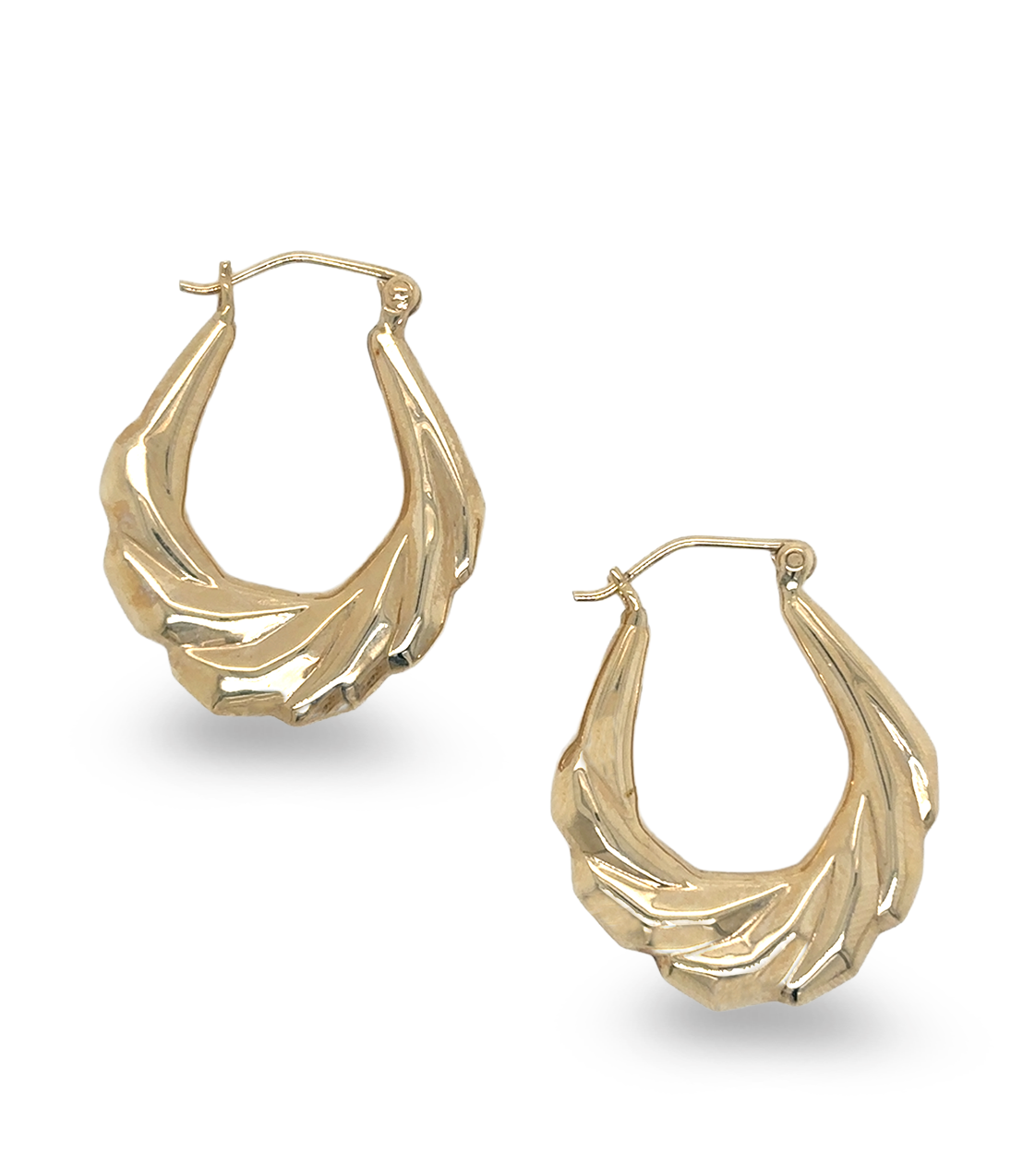 Precious Metal (No Stones) Earring