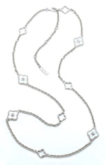 Sterling Silver Avalon By the Yard Necklace, view 3