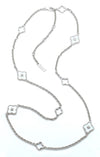 Sterling Silver Avalon By the Yard Necklace, view 3