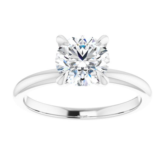 Diamond Designs Platinum Lab Grown Diamond Engagement Ring Size 7 *