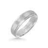 Triton Grey Tungsten Carbide Satin Wedding Band Size 10 *