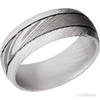 Lashbrook Damascus Steel Acid Wedding Band Size 10 *