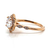 Ritani Rose 18 Karat Gold Diamond Engagement Ring Mounting Size 6.5 *