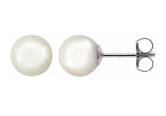 Pearl Earrings from Diamond Designs