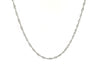 10k White Gold Singapore Chain (1.50 mm)