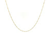 14k Yellow Gold Singapore Chain 0.81 mm