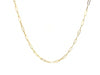 14K Yellow Gold Fine Paperclip Chain (1.2 mm)