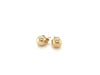 10k Yellow Gold Round Stud Earrings (5mm)