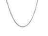 14k White Gold Round Box Chain 1.7mm