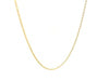 Adjustable Cable Chain in 14k Yellow Gold (0.97 mm)