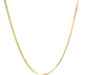 14k Yellow Gold Gourmette Chain 1.5mm