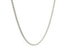 14k White Gold Round Wheat Chain (1.5 mm)