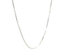 Sterling Silver Rhodium Plated Octagonal Snake Chain 1.1mm