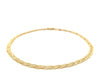 3.5mm 14k Yellow Gold Braided Foxtail Anklet