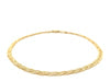 3.5mm 14k Yellow Gold Braided Bracelet 