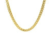 14k Yellow Gold Miami Cuban Semi Solid Chain (5.50 mm)
