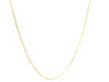 14k Yellow Gold Diamond Cut Cable Link Chain (0.87 mm)