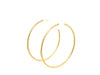 Endless Hoop Style Earrings in 14K Yellow Gold