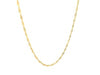 14k Yellow Gold Singapore Chain (1.30 mm) (Style 98866)