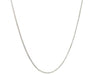 10k White Gold Wheat Chain 1.0mm