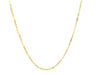 10k Yellow Gold Adjustable Cable Chain 0.9mm