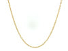 18k Yellow Gold Round Cable Link Chain (1.50 mm)