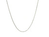 14k White Gold Diamond Cut Round Wheat Chain (0.60 mm)