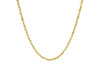 10k Yellow Gold Solid Diamond Cut Rope Chain (2.00 mm)