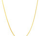 14k Yellow Gold Diamond Cut Round Wheat Chain (0.60 mm)