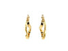14k Yellow Gold Polished Infinity Shape Drop Earrings