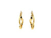 14k Yellow Gold Polished Infinity Shape Drop Earrings