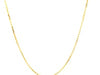 14k Yellow Gold Adjustable Cable Chain 0.9mm