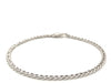 3.0 mm 14k White Gold Two Row Rope Bracelet