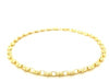 4.7mm 14k Yellow Gold Puffed Mariner Anklet