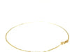 10k Yellow Gold Mariner Link Anklet 1.2mm