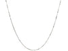 14k White Gold Classic Box Chain (0.45 mm)