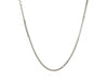 14k White Gold Classic Box Chain (1.10 mm)
