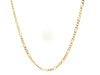 14k Yellow Gold Solid Figaro Chain 1.9mm