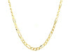 14k Yellow Gold Solid Figaro Chain (3.80 mm)