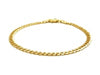14k Yellow Gold Solid Curb Bracelet (3.60 mm)