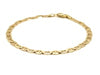 4.5mm 10k Yellow Gold Mariner Link Bracelet