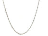 Sterling Silver 1.5mm Adjustable Singapore Chain