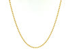 14k Yellow Gold Bead Chain 1.5mm