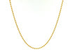 14k Yellow Gold Bead Chain 1.5mm (1.50 mm)