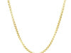 14k Yellow Gold Round Box Chain (2.5 mm)