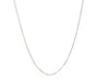 14k White Gold Round Cable Link Chain (1.20 mm)