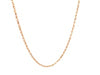 14k Rose Gold Solid Diamond Cut Rope Chain (1.6 mm)