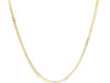 14k Two-Tone Double Strand Cable Pendant Chain 1.1mm