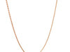 14k Rose Gold Oval Cable Link Chain 0.97mm